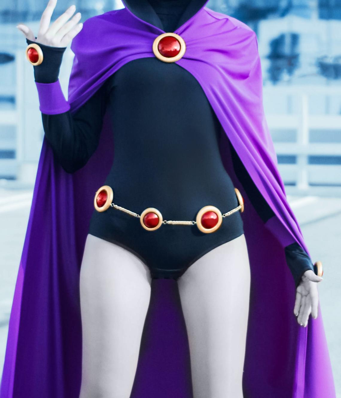 Raven from Teen Titans Go cosplay costume Teen titans go party Halloween  cartoon network clothing DC comics Young justice