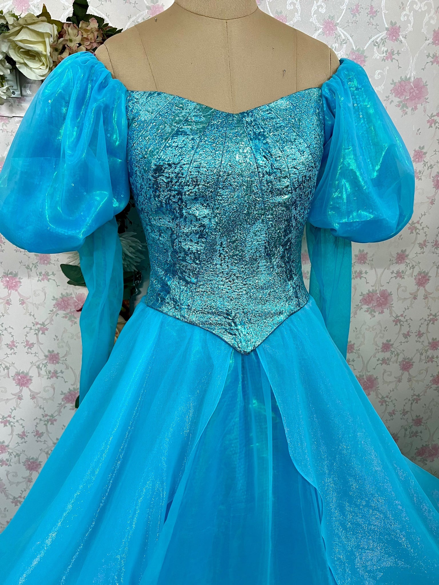 Ariel teal clearance dress