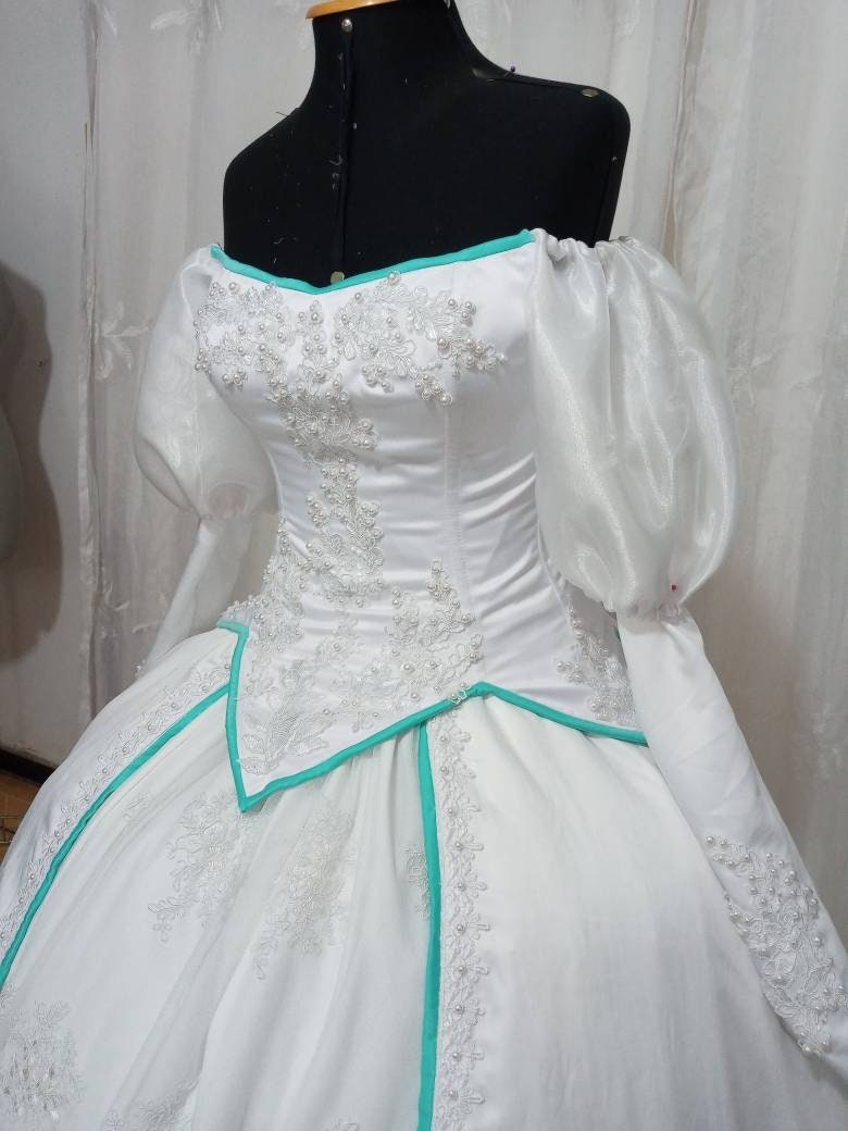 ariel wedding dress