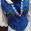 Load image into Gallery viewer, Beauty and the beast princess Cosplay Belle Blue dress