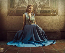 Load image into Gallery viewer, Margaery Tyrell Dress Game of Thrones Cosplay Costume