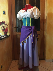 Esmeralda the hunchback of notre dame costume cosplay
