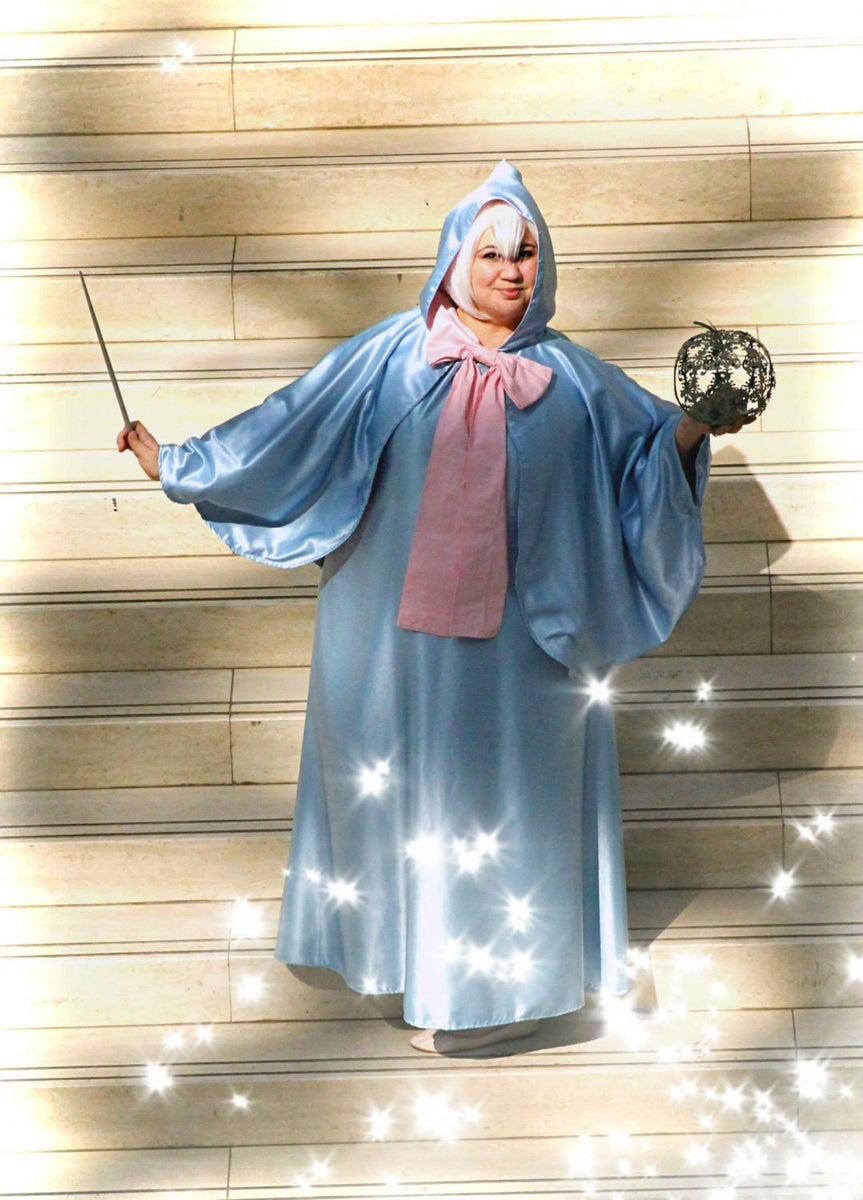 Adult Fairy Godmother Cosplay Costume Cinderella Mjcostume