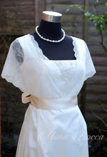 Load image into Gallery viewer, Titanic vintage styled Ivory Edwardian styled wedding dress