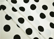 Load image into Gallery viewer, Wimbledon Duchess of Cambridge Black White Retro Polka Dot Dress