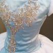 Dress with hoop skirt Princess Cinderella dress