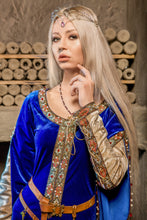 Load image into Gallery viewer, Women&#39;s Historical Costume Princess Ophelia A reproduction of the traditional dressmaking of the late 14th century